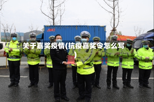 关于嘉奖疫情(抗疫嘉奖令怎么写)-第2张图片